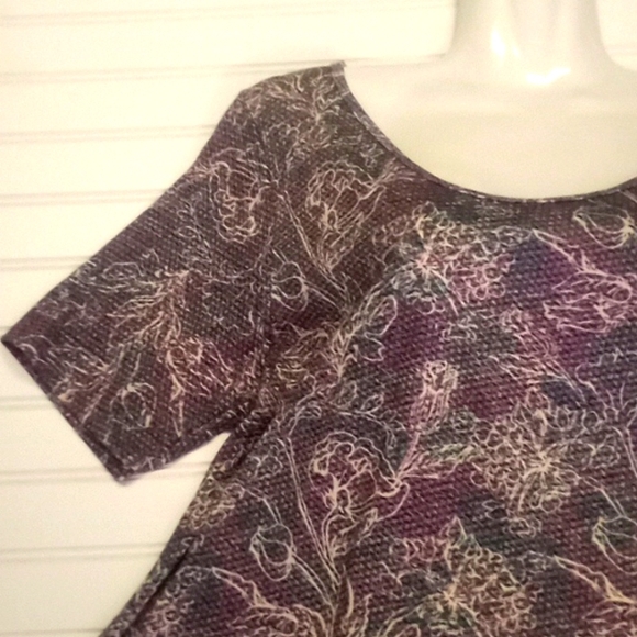 LLR Floral Perfect T Tunic Top - Picture 4 of 12